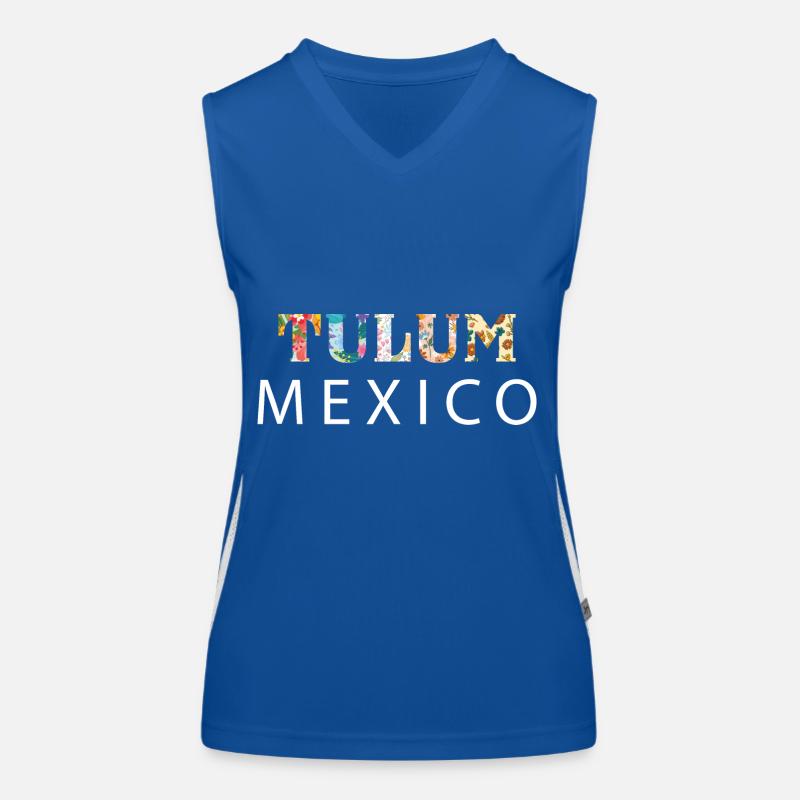 Tulum Mexique Débardeur respirant contrasté Femme