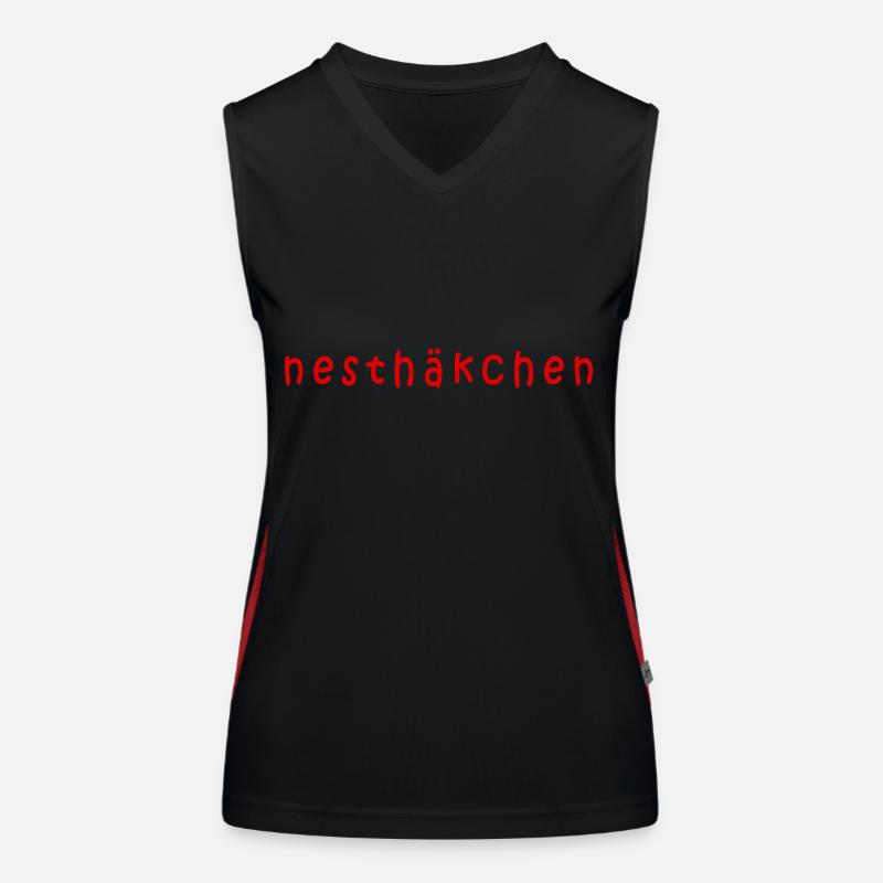 Nesthäkchen Funktionelles Kontrast-Tank Top für Frauen
