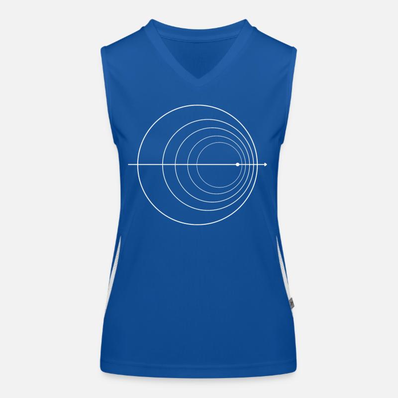 Doppler Effect Physics Nerd Quantum Physics Math Women's Functional Contrast Tank Top