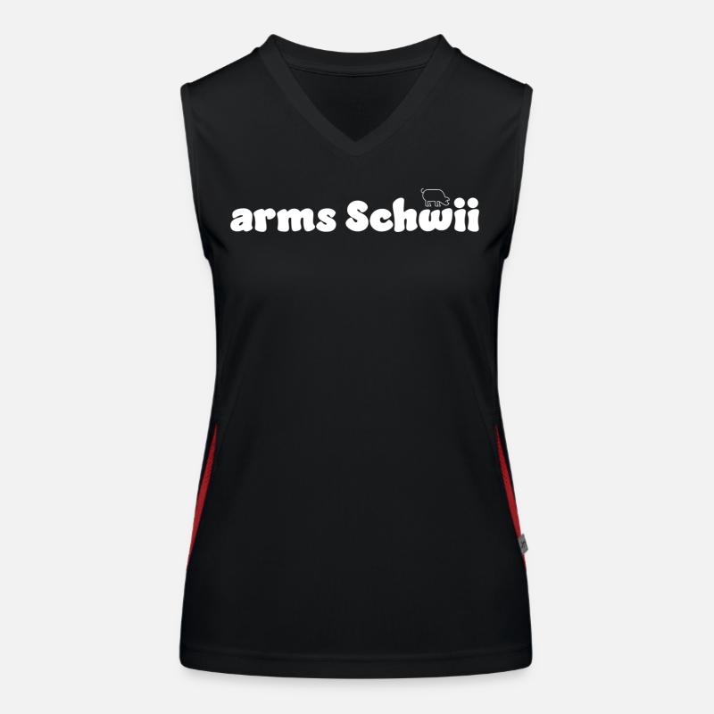 arms Schwiii Funktionelles Kontrast-Tank Top für Frauen