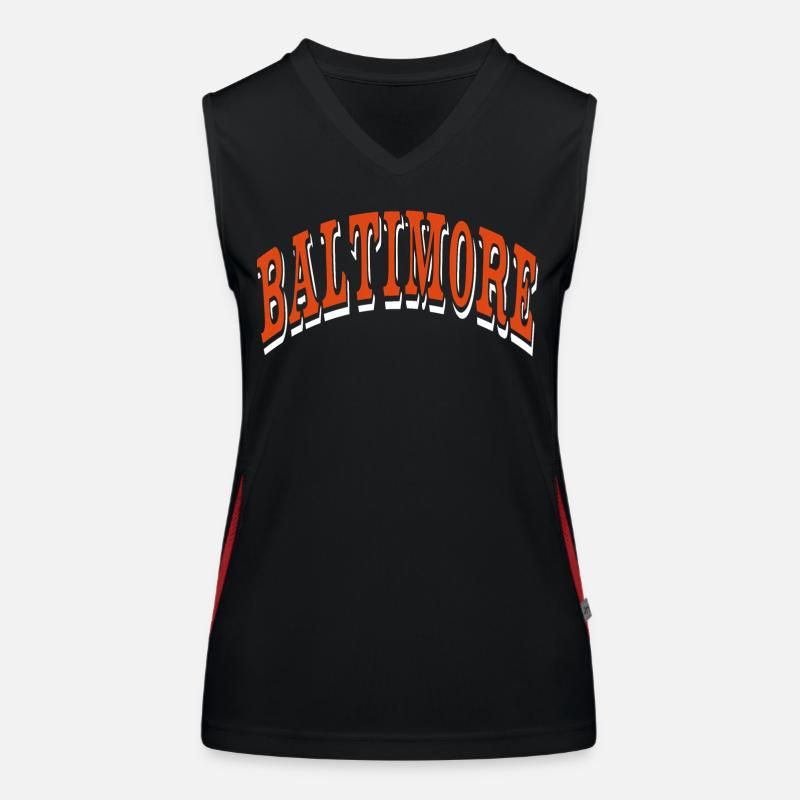 Baltimore Funktionelles Kontrast-Tank Top für Frauen