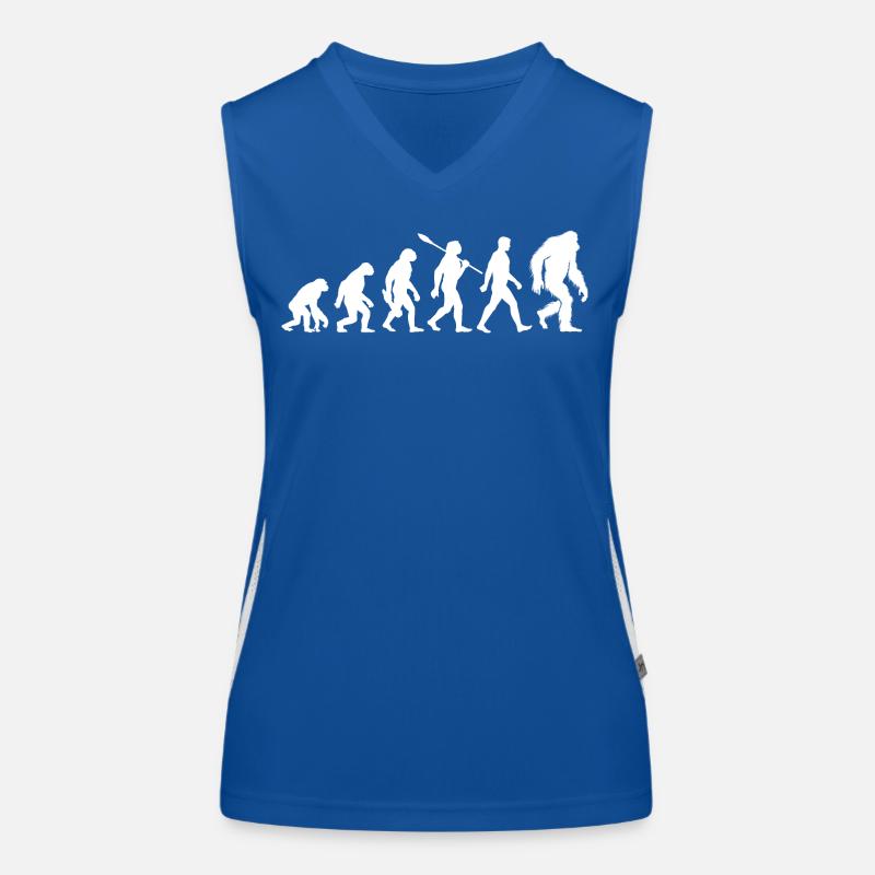 Evolution - Bigfoot - Yeti Women's Functional Contrast Tank Top