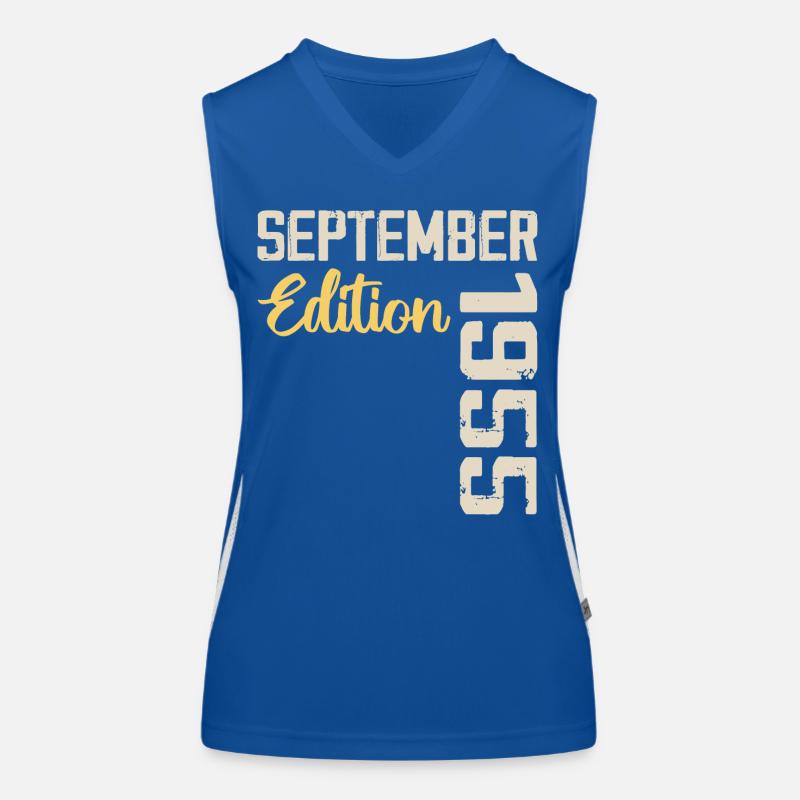 September 1955 - 69th Anniversary September 1955 Women's Functional Contrast Tank Top