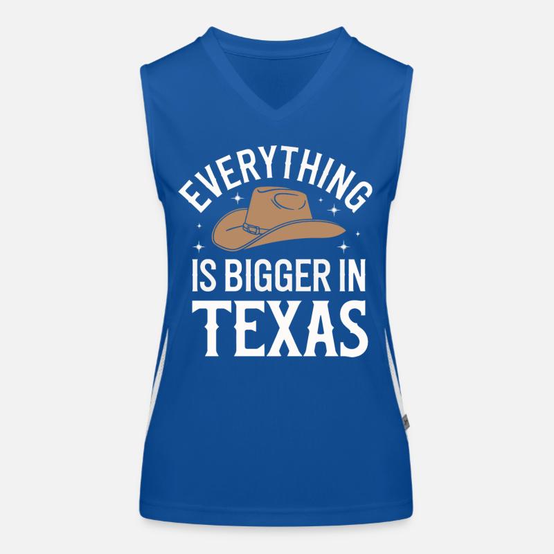 Texas State Texaner Texas Funktionelles Kontrast-Tank Top für Frauen