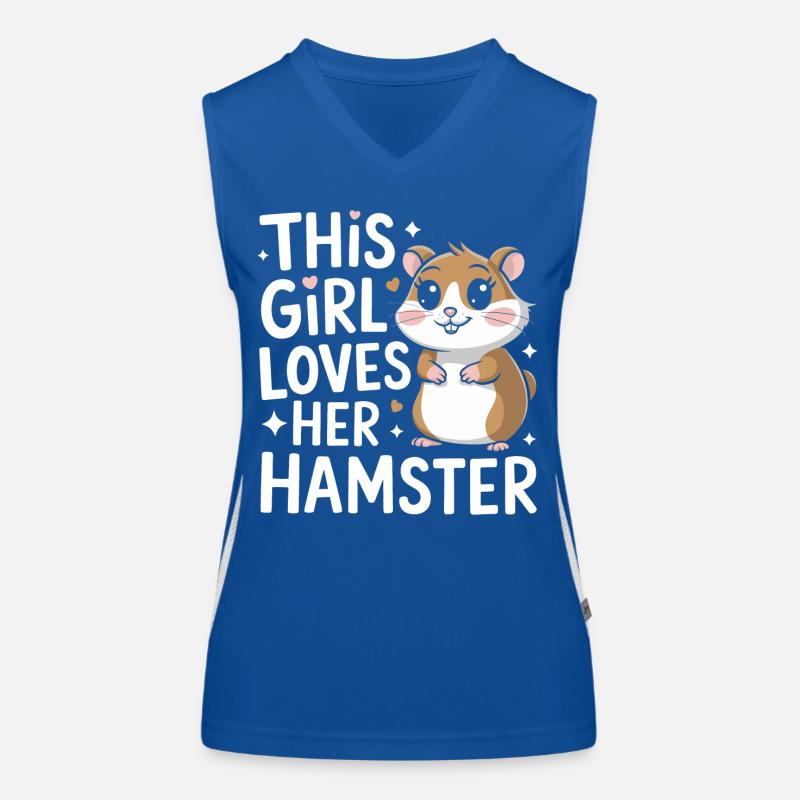 Hamster Débardeur respirant contrasté Femme