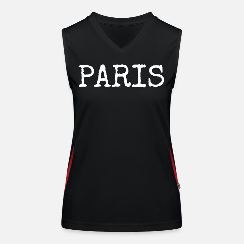 Paris Débardeur respirant contrasté Femme