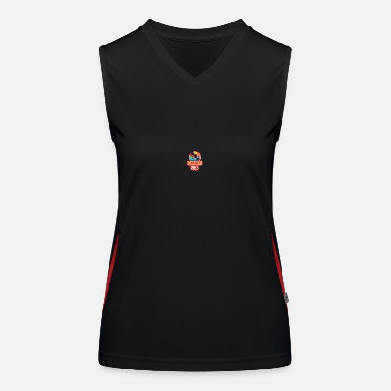 Mexiko 2025 Palmen Funktionelles Kontrast-Tank Top für Frauen
