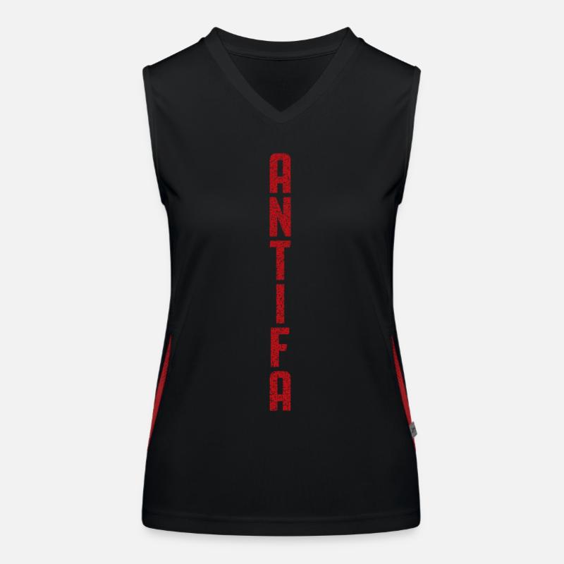 Antifa Vertical Débardeur respirant contrasté Femme