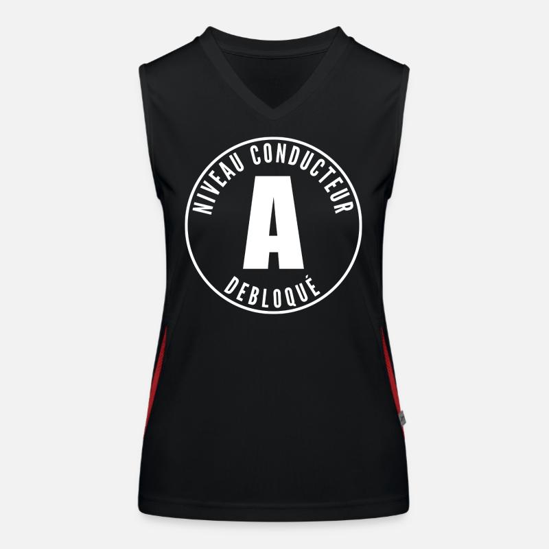 Young licence Women's Functional Contrast Tank Top