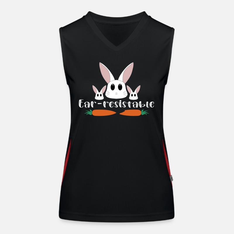 Ear-resistable Women's Functional Contrast Tank Top