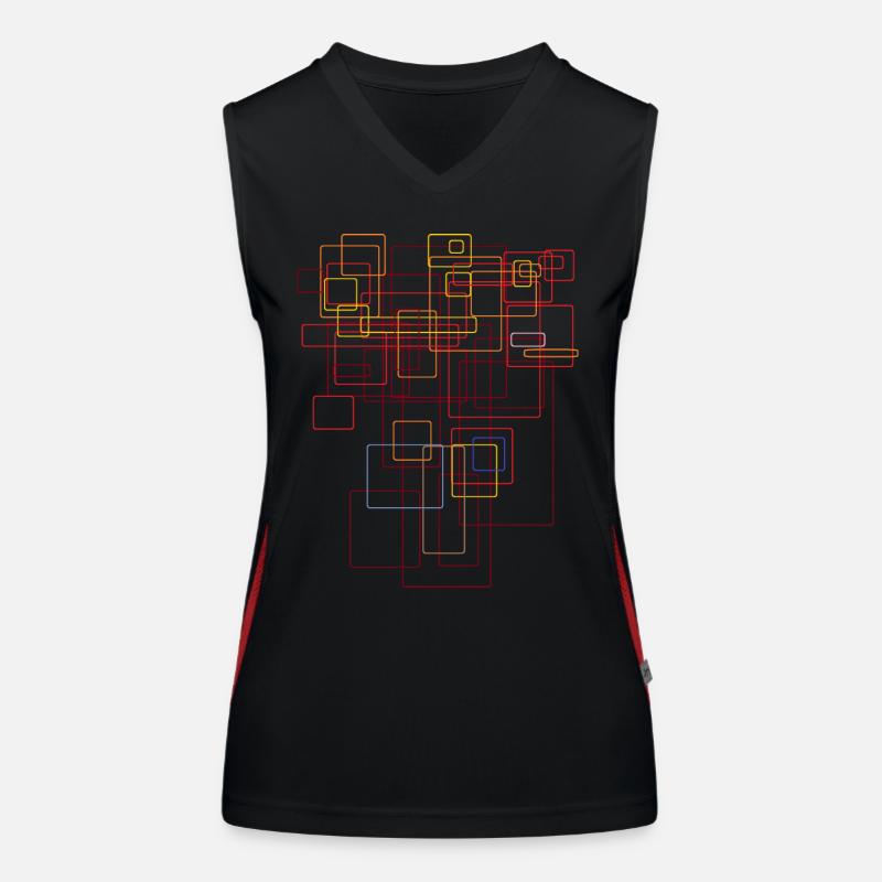 Mønster Baggrund - Scifi Diskret Funktionel kontrast tanktop til damer