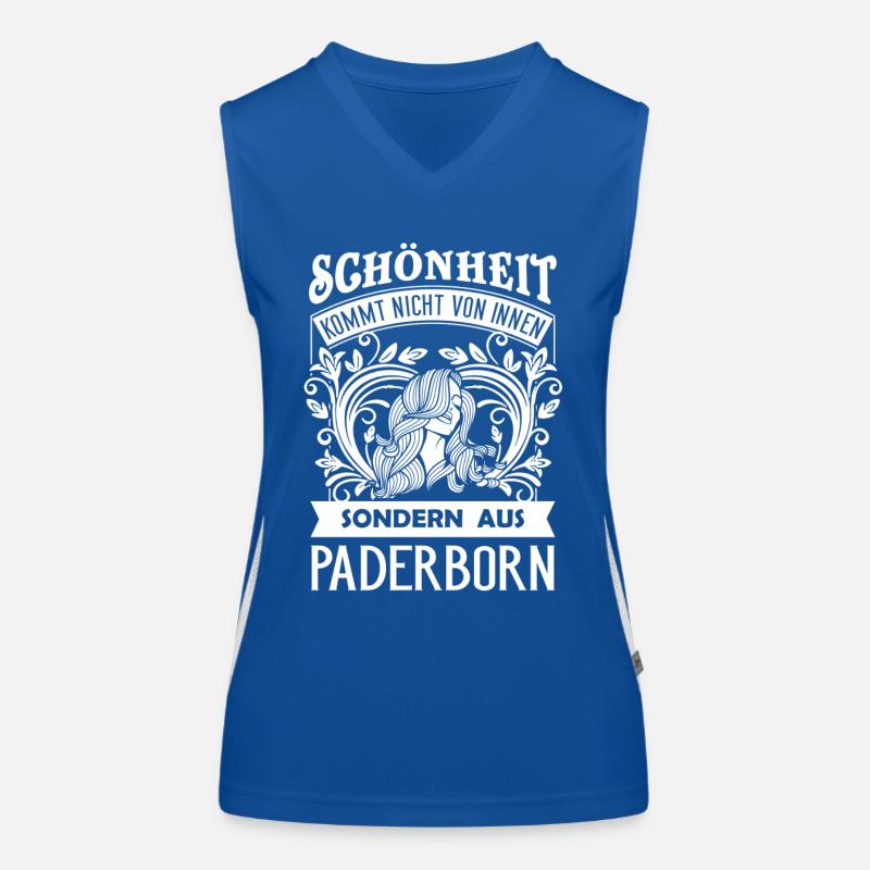 Beauté vient de Paderborn - DE Débardeur respirant contrasté Femme