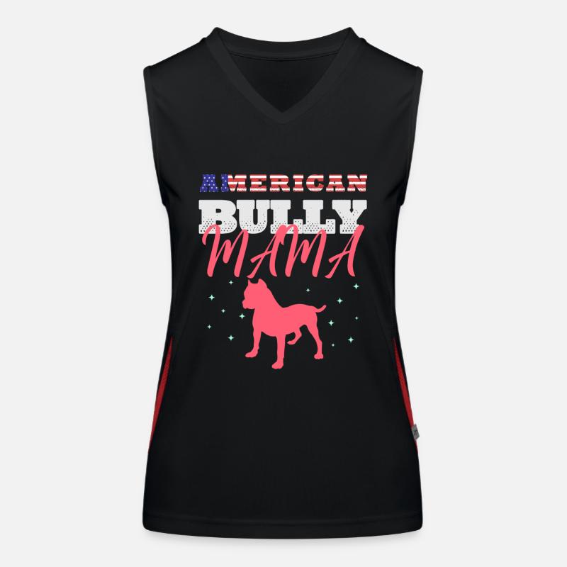 american bully, american bully Bully, Pitbull, Funktionelles Kontrast-Tank Top für Frauen