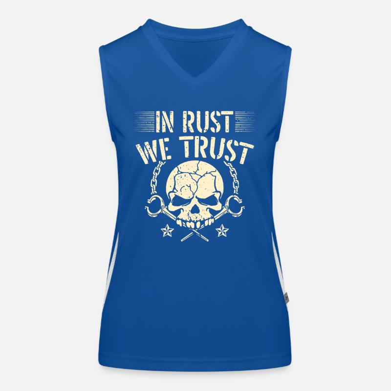 Chez Rust, nous comptons sur Blacksmith Bladesmith Débardeur respirant contrasté Femme