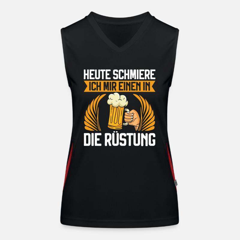 Heute Wird Endlich Mal Reset Gedrückt Funktionelles Kontrast-Tank Top für Frauen