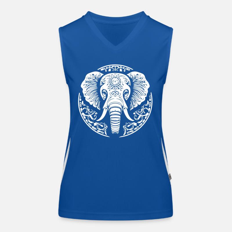 Éléphant Débardeur respirant contrasté Femme