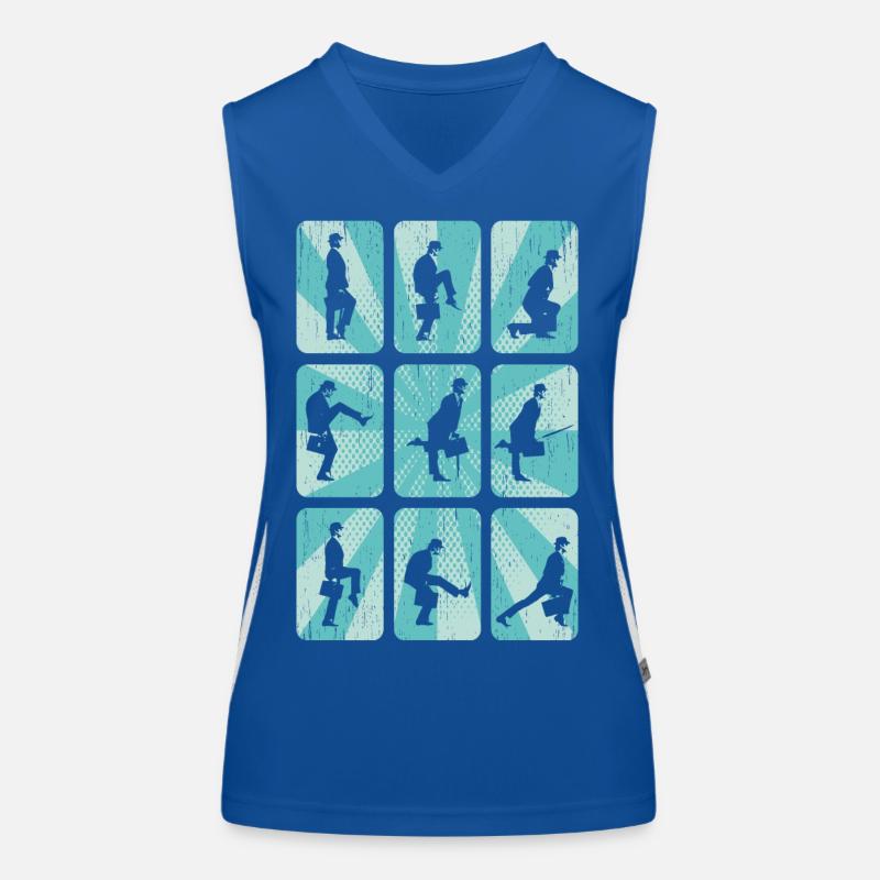 Graphique graphique Débardeur respirant contrasté Femme