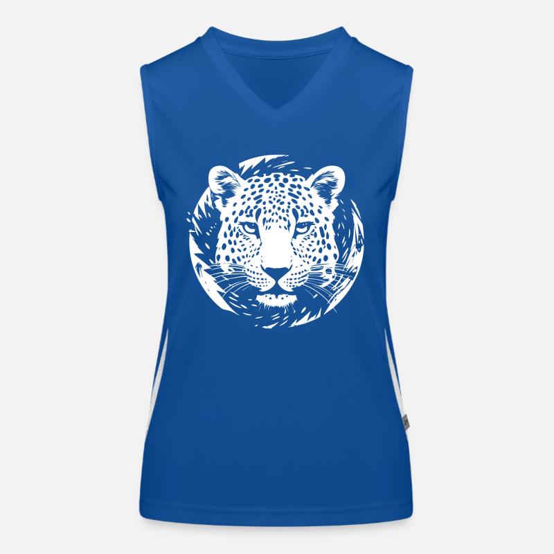 Leopard Women's Functional Contrast Tank Top