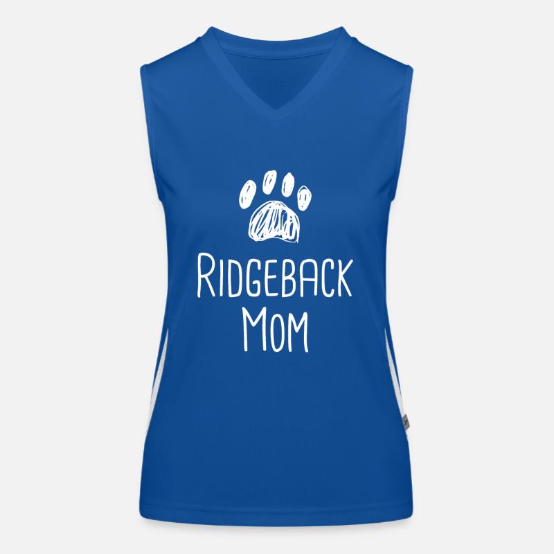 Rhodesian Ridgeback Dog Rhodesian Ridgebacks Women's Functional Contrast Tank Top