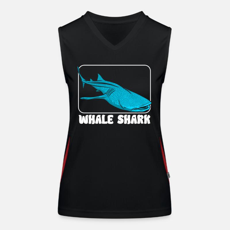 Requin-baleine Débardeur respirant contrasté Femme