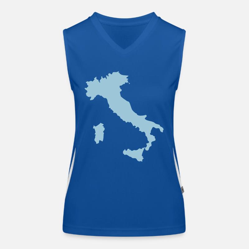 italy Women's Functional Contrast Tank Top