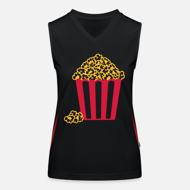 Pop-corn Débardeur respirant contrasté Femme