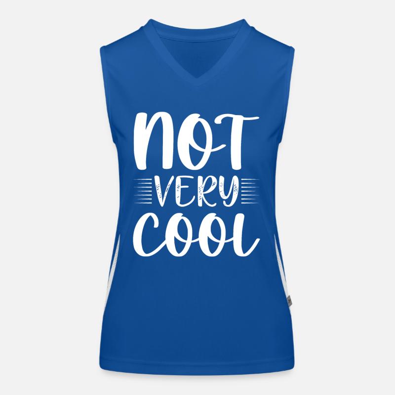 Pas cool pas cool Débardeur respirant contrasté Femme