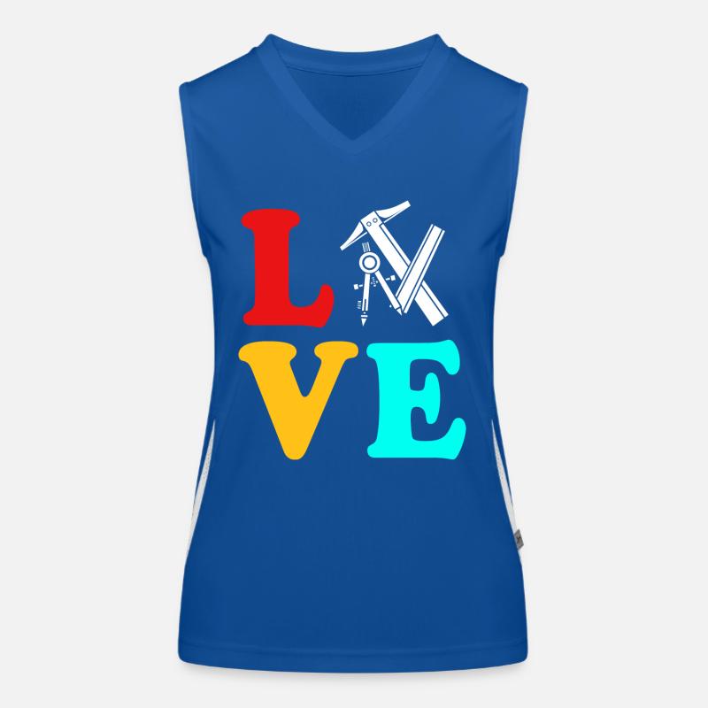 Architecte Architecture Débardeur respirant contrasté Femme