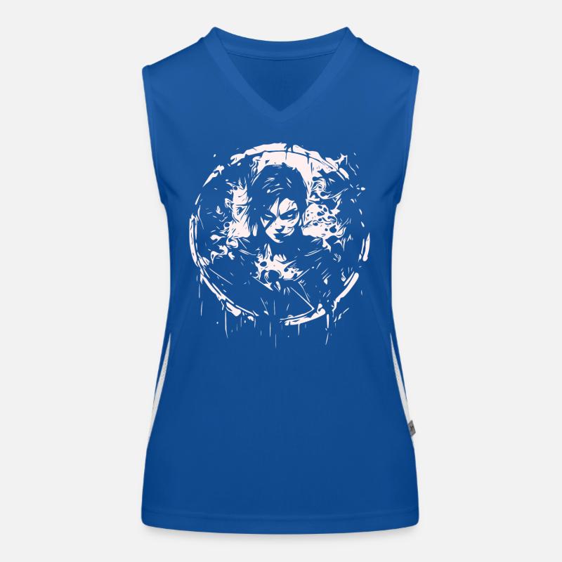 Witch Halloween Fantasy Magic Gaming Steampunk Emo Women's Functional Contrast Tank Top