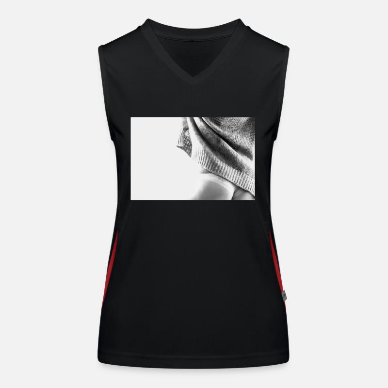 WEINLESE Funktionelles Kontrast-Tank Top für Frauen