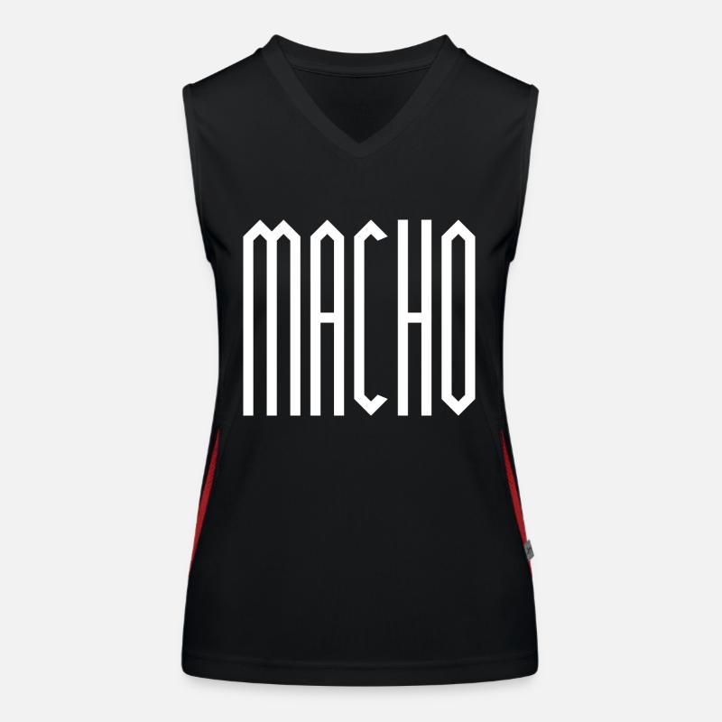 MACHO Débardeur respirant contrasté Femme