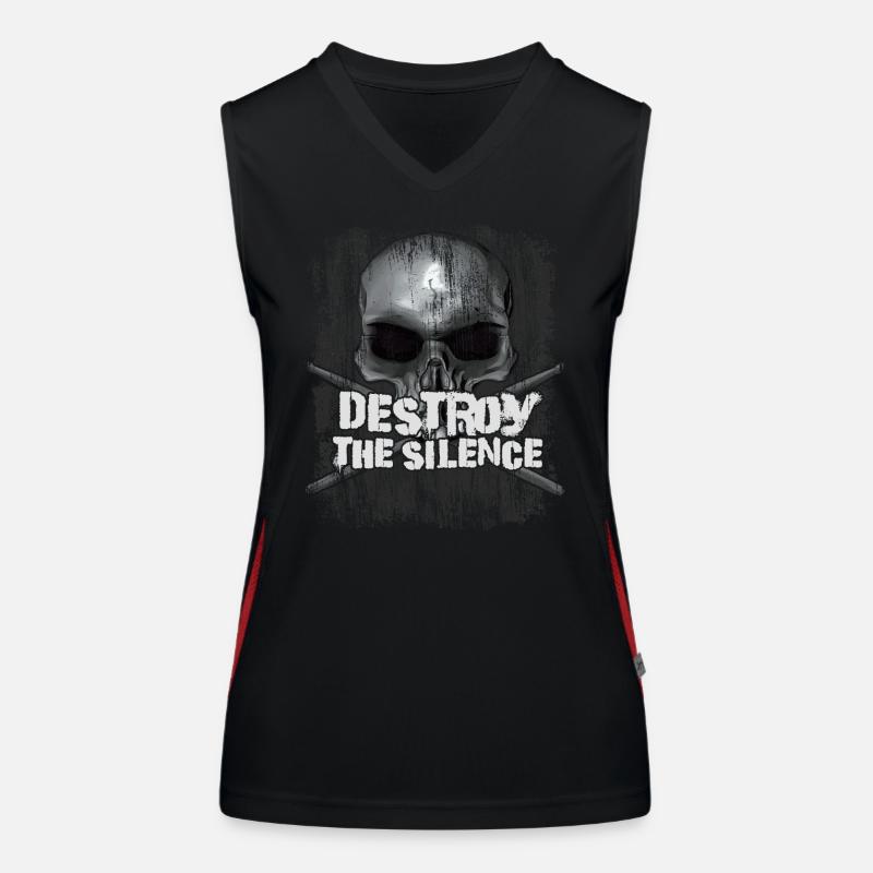 Destroy the Silence Women's Functional Contrast Tank Top