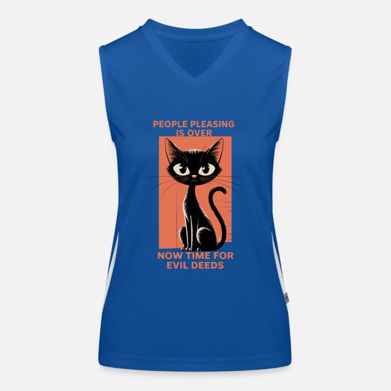 People Pleasing Is Over Women's Functional Contrast Tank Top