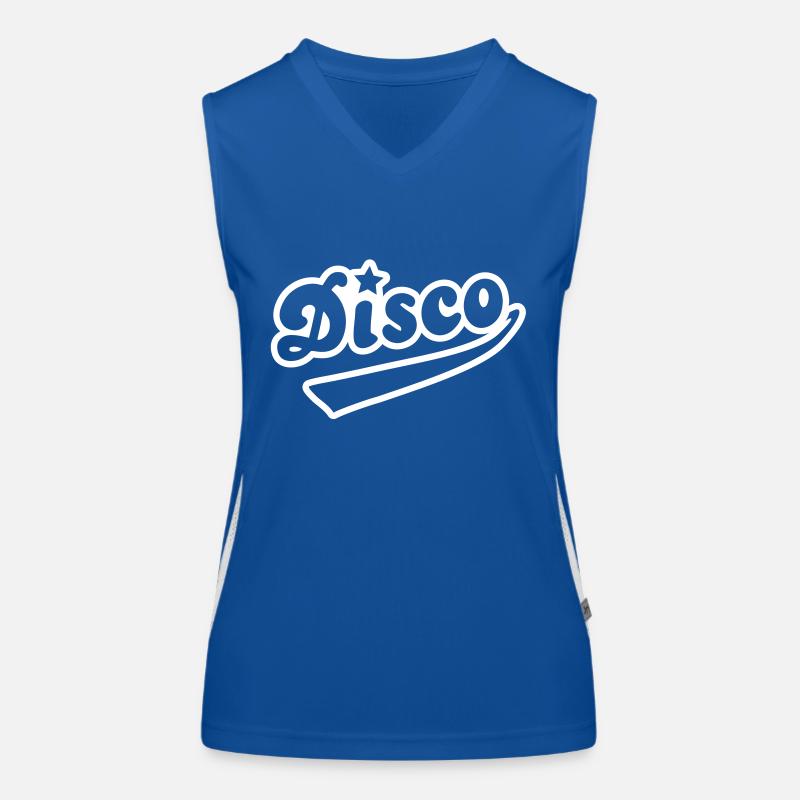 Disco_V1 Women's Functional Contrast Tank Top