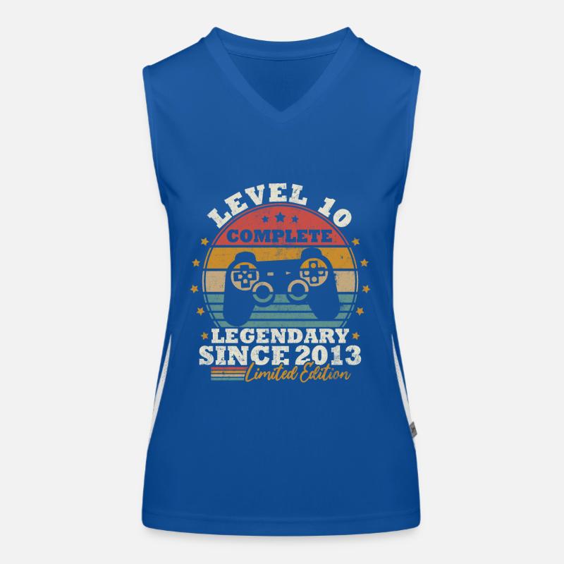 Level 10 unlocked Women's Functional Contrast Tank Top