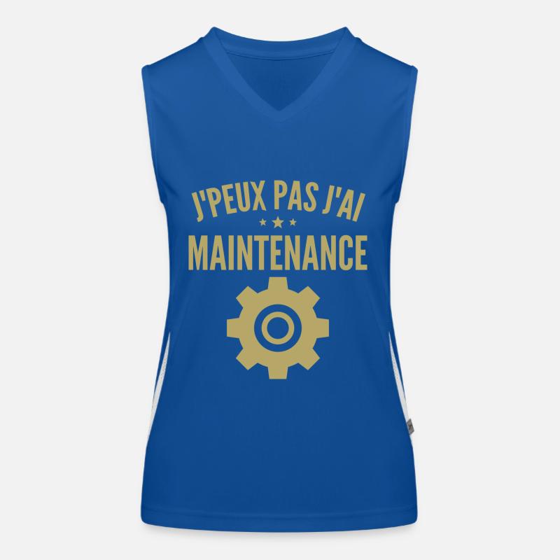 Maintenance informatique Débardeur respirant contrasté Femme