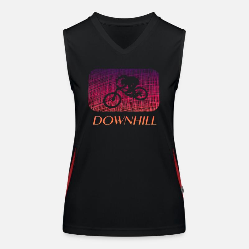 Downhill Funktionelles Kontrast-Tank Top für Frauen