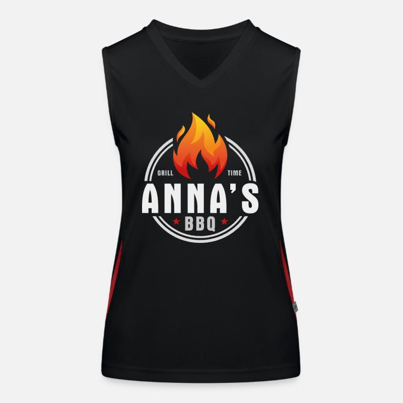 Annas BBQ Débardeur respirant contrasté Femme