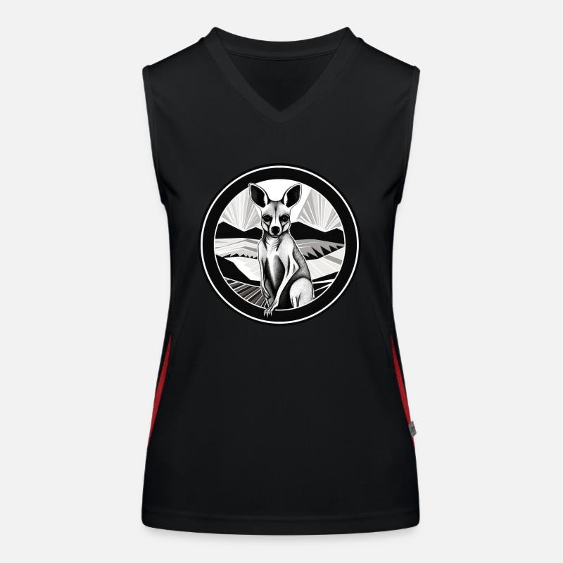 kangaroo Women's Functional Contrast Tank Top