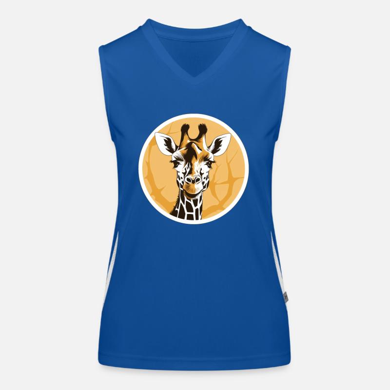 Giraffe Women's Functional Contrast Tank Top