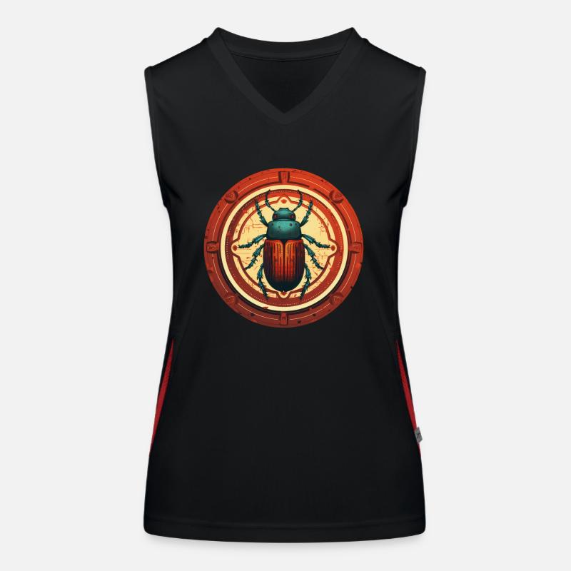 bark beetle Women's Functional Contrast Tank Top