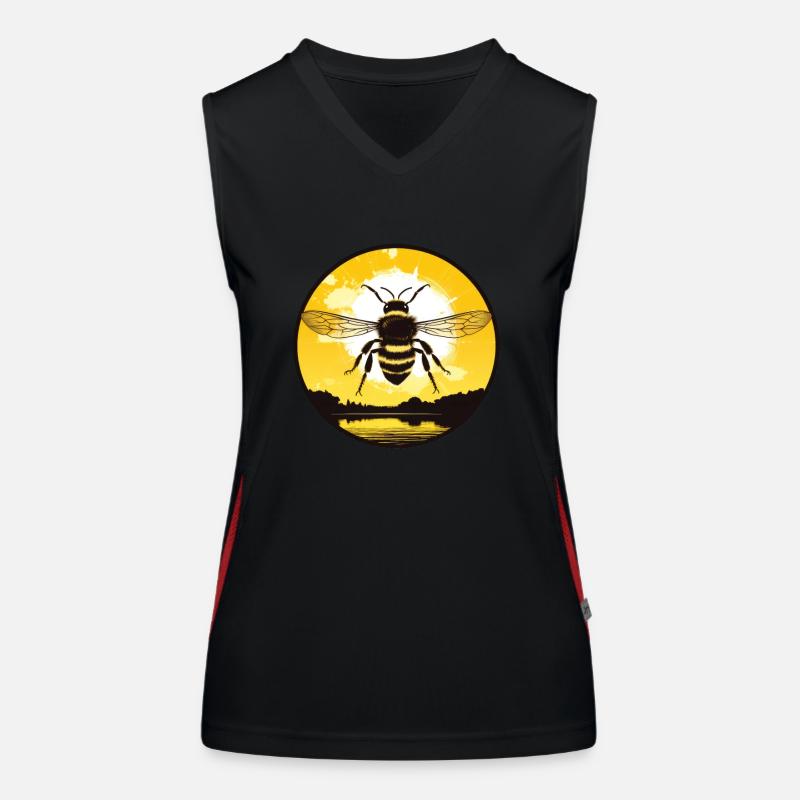 Bee Women's Functional Contrast Tank Top