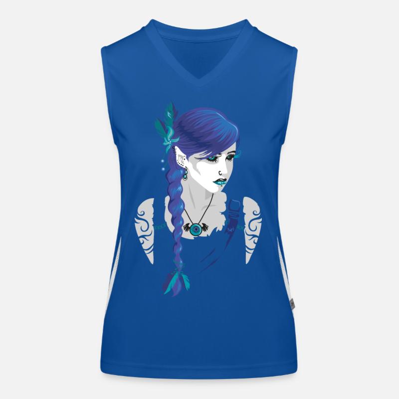 Dark elve Women's Functional Contrast Tank Top