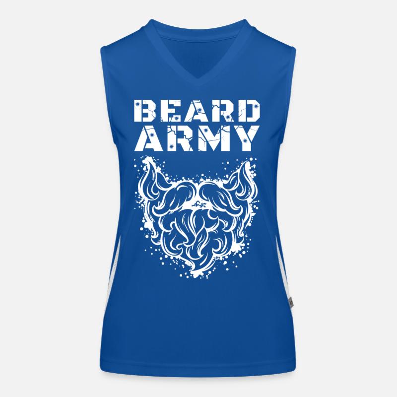 Bart Armee Bart Arm Funktionelles Kontrast-Tank Top für Frauen