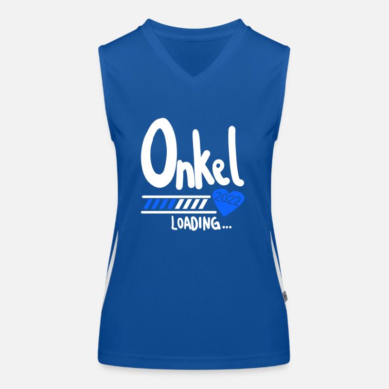 Onkel 2022 loading Funktionelles Kontrast-Tank Top für Frauen