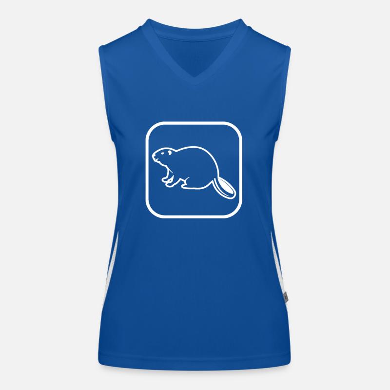 Biber Débardeur respirant contrasté Femme