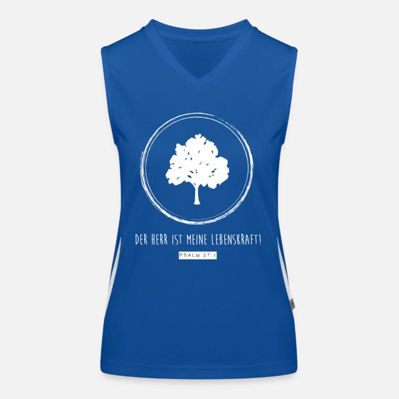 Lebenskraft Funktionelles Kontrast-Tank Top für Frauen
