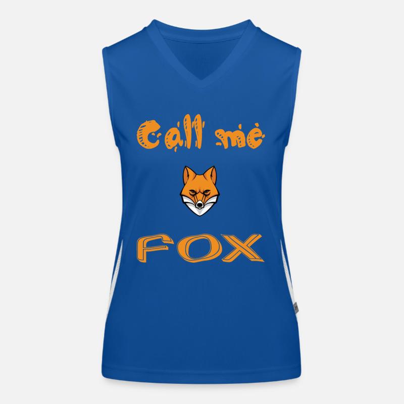 Call me fox Débardeur respirant contrasté Femme