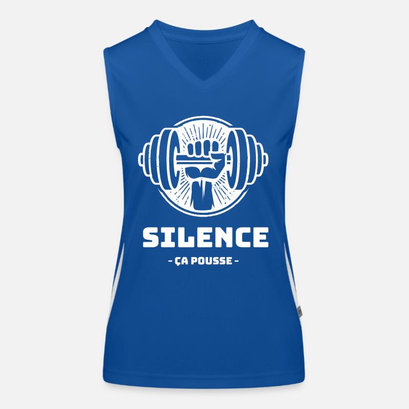 Silence ça pousse Débardeur respirant contrasté Femme