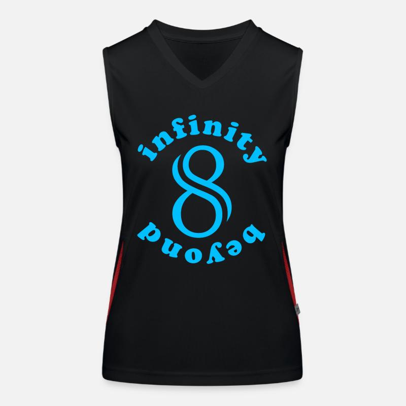 Infinity & Beyond Funktionelles Kontrast-Tank Top für Frauen